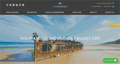 Desktop Screenshot of ozexperience.com